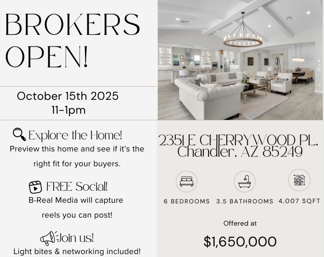 Broker Open: Content Shoot for Real Estate Agents